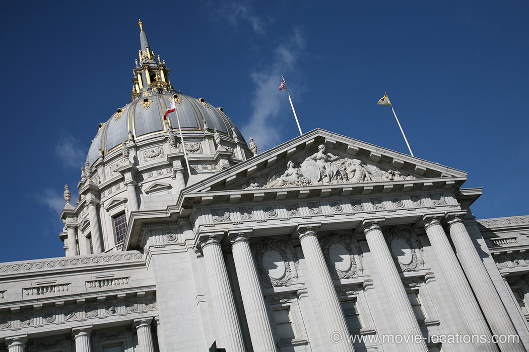 A View To A Kill location: San Francisco City Hall, San Francisco