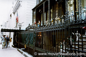 Wall Street location: 21 Club, 21 West 52nd Street, New York