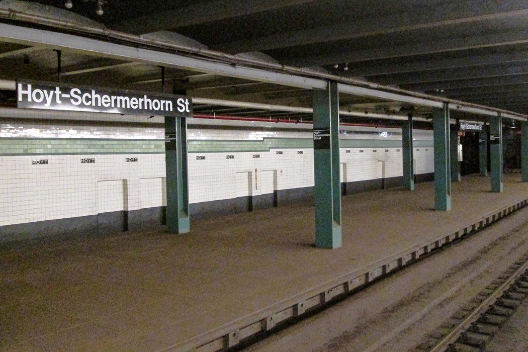 The Warriors film location: Hoyt-Schermerhorn Streets Station, Brooklyn, New York