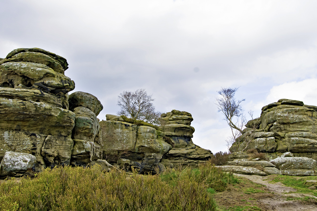 Wuthering Heights (1970) film location: Brimham Rocks, Summerbridge, North Yorkshire